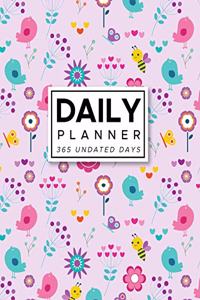 Daily Planner 365 Undated Days