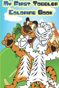 My First Toddler Coloring Book