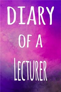 Diary of a Lecturer