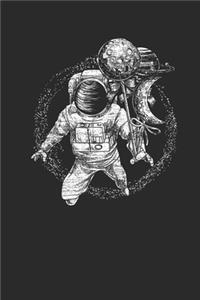 Astronaut With Candy Planets