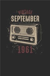 Vintage September 1961