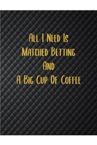 All I Need Is Matched Betting And A Big Cup Of Coffee