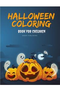 Halloween Coloring Book for Children
