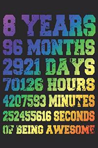 8 Years Of Being Awesome