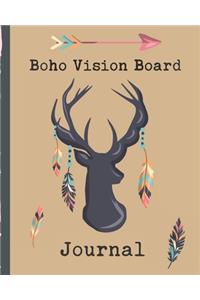 Boho Vision Board Journal