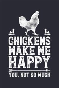 Chickens Make Me Happy You Not So Much
