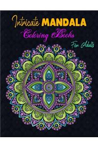 Intricate Mandala Coloring Books For Adults