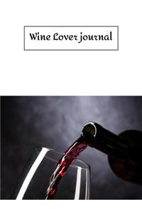 Wine Lover journal