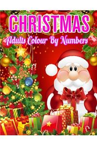 Christmas Adults Colour By Numbers