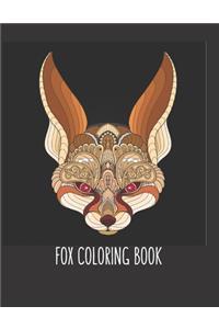 Fox Coloring Book