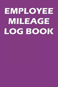 Employee Mileage Log Book