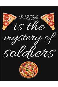 PIZZA is the mystery of soldiers