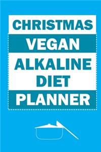 Christmas Vegan Alkaline Diet Planner