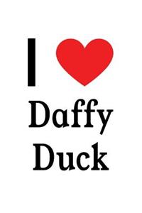 I Love Daffy Duck: Daffy Duck Designer Notebook