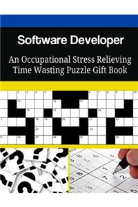 Software Developer An Occupational Stress Relieving Time Wasting Puzzle Gift Boo