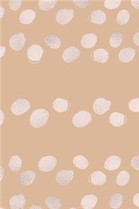 Cute Pattern Rose Gold Sketchbook 4