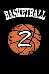 Z Monogram Initial Basketball Journal