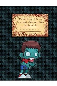 Zombie Primary Story Journal Composition Notebook