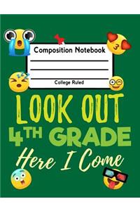 Look Out 4th Grade Here I Come