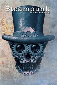 Steampunk Skull Notebook