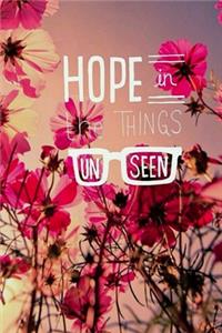 Hope In The Things Unseen