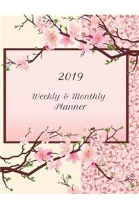 2019 Weekly & Monthly Planner