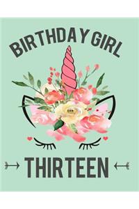 Birthday Girl Thirteen
