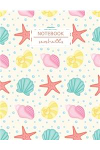 Seashells Notebook Journal