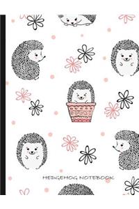 Hedgehogs Notebook