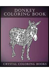 Donkey Coloring Book