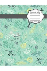 6 Column Ledger Notebook