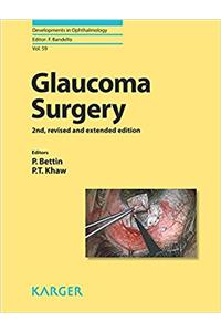 Glaucoma Surgery (Developments in Ophthalmology)