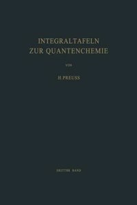 Integraltafeln zur Quantenchemie