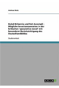 Ruled Britannia und Fait Accompli - Mögliche Invasionsszenarien in der britischen 'speculative novel' mit besonderer Berücksichtigung des Deutschlandbildes