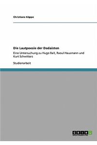 Lautpoesie der Dadaisten