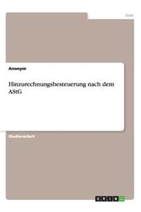 Hinzurechnungsbesteuerung nach dem AStG