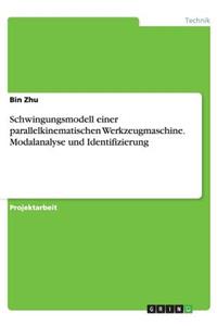 Schwingungsmodell einer parallelkinematischen Werkzeugmaschine. Modalanalyse und Identifizierung