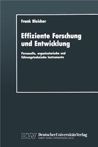 Effiziente Forschung Und Entwicklung