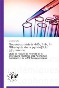 Nouveaux Dérivés 4-O-, 4-S-, 4-Nh-Alkylés de la Pyrido[3,2-G]quinoline