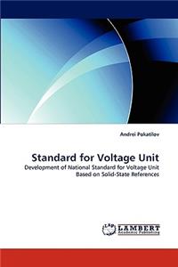 Standard for Voltage Unit