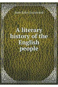 A literary history of the English people