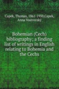 BOHEMIAN CECH BIBLIOGRAPHY A FINDING LI