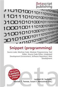Snippet (Programming)