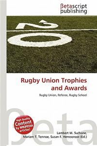 Rugby Union Trophies and Awards