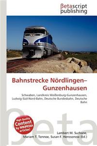 Bahnstrecke N Rdlingen-Gunzenhausen