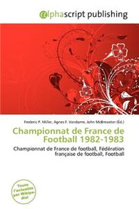 Championnat de France de Football 1982-1983