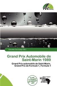 Grand Prix Automobile de Saint-Marin 1989