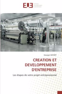 Creation Et Developpement d'Entreprise