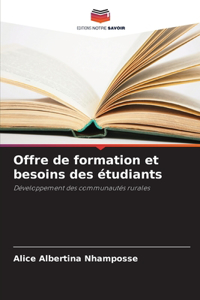 Offre de formation et besoins des étudiants
