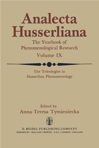 Teleologies in Husserlian Phenomenology